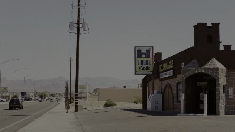 Liquor Castle storefront on Hancock Road in Bullhead City